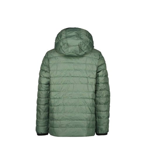 VINGINO gewatteerde zomerjas Tyriq groen Jongens Nylon Capuchon Effen 6