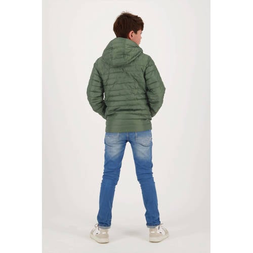 VINGINO gewatteerde zomerjas Tyriq groen Jongens Nylon Capuchon Effen 6