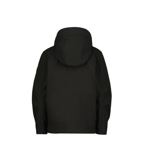 VINGINO softshell jas zomer Twist zwart Jongens Polyester Capuchon Effen 6