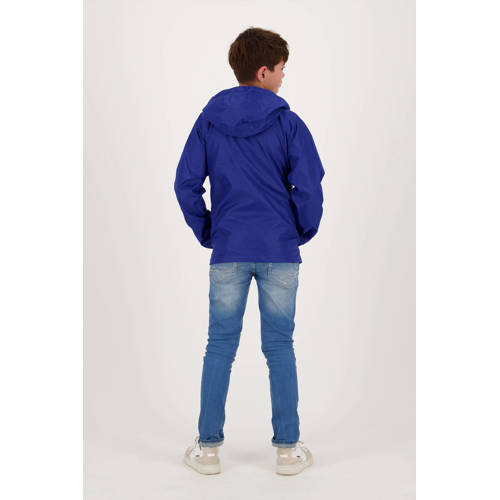 VINGINO reversible zomerjas Tape met contrastbies hardblauw donkerblauw Jongens Nylon Capuchon 6
