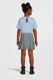 thumbnail: VERO MODA GIRL gebloemde rok VMIRIS blauw/ecru/roze