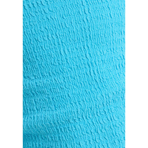 Shoeby longsleeve turquoise Blauw Meisjes Polyester Ronde hals Effen 158 164