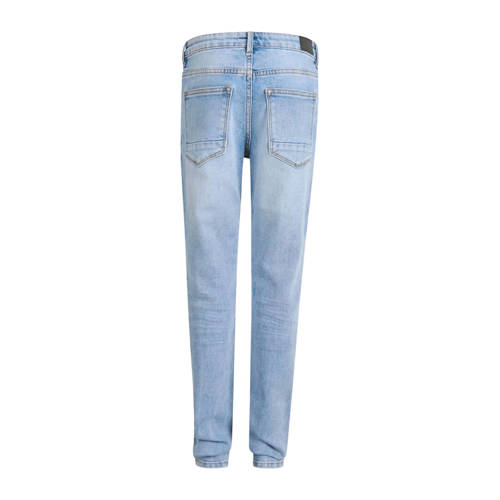 Shoeby regular fit jeans light blue Blauw Jongens Denim Effen 110