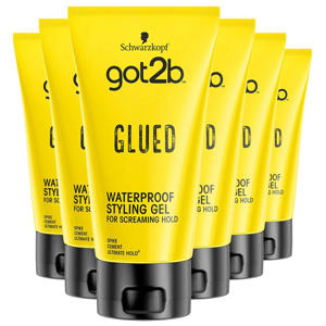 Glued styling gel - 6 stuks voordeelverpakking