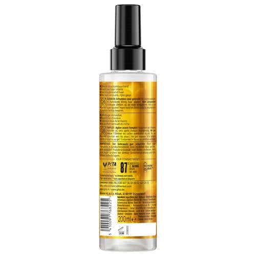 Gliss Kur Oil Nutritive anti-klit spray 6 stuks voordeelverpakking Haarspray