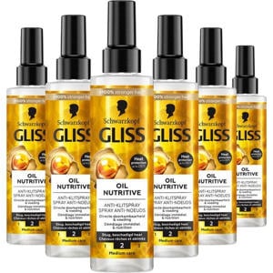 Oil Nutritive anti-klit spray - 6 stuks voordeelverpakking