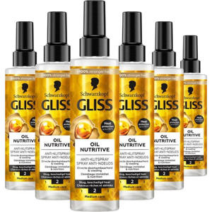 Oil Nutritive anti-klit spray - 6 stuks voordeelverpakking