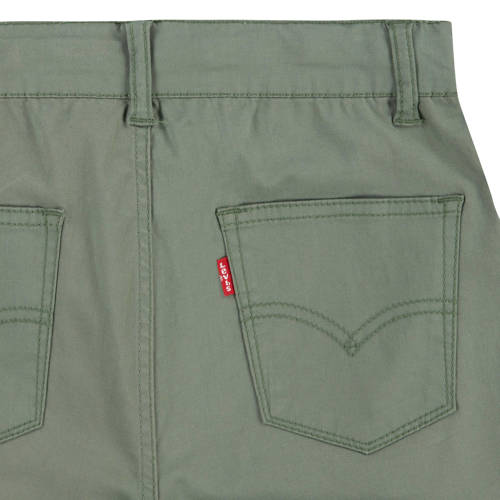 Levis Levi's Kids regular fit cargo short olijfgroen Korte broek Jongens Stretchkatoen 152