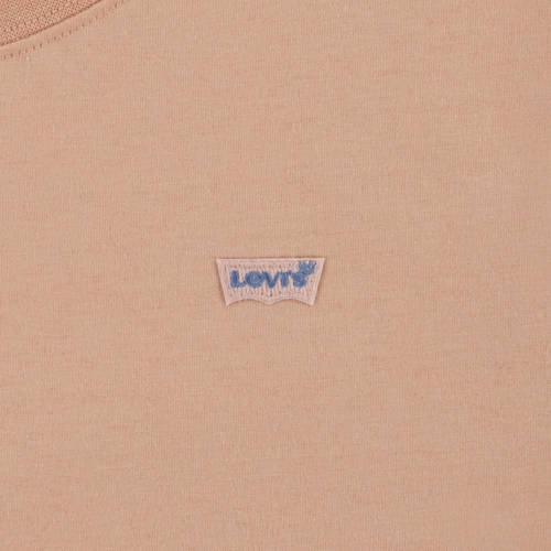 Levis Levi's Kids T-shirt oranjezand Jongens Katoen Ronde hals Effen 128
