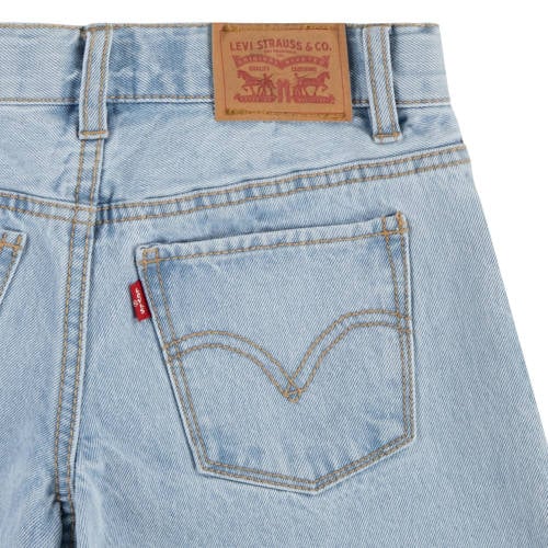 Levis Levi's Kids ALTERED '94 wide leg jeans tongue tied Blauw Meisjes Denim 140