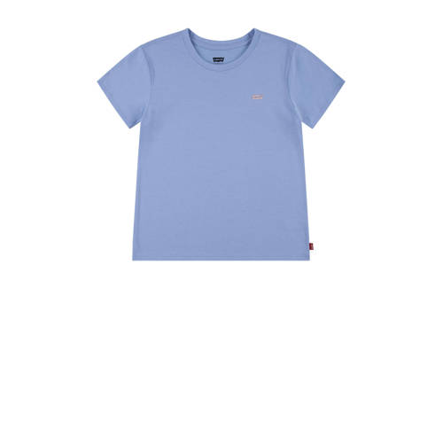 Levi's Kids T-shirt BATWING zachtblauw Meisjes Katoen Ronde hals Effen