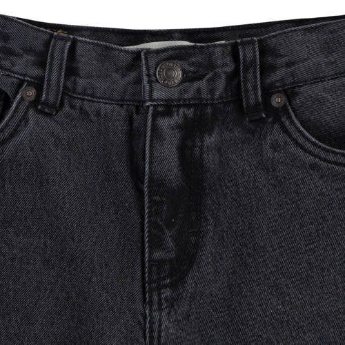 Levis Levi's Kids ALTERED '94 wide leg jeans rain cloud Zwart Meisjes Denim Effen 140