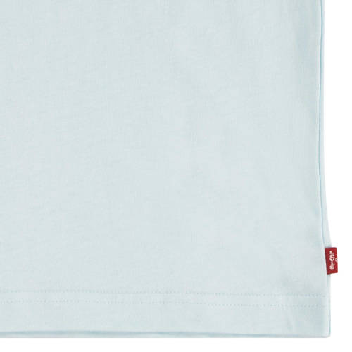 Levis Levi's Kids T-shirt SUNSET BATWING met logo lichtblauw Jongens Katoen Ronde hals 116
