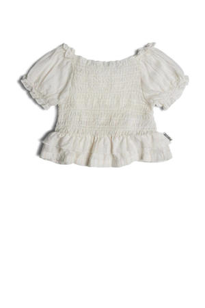 gestreepte  top Camilla ecru/multicolor