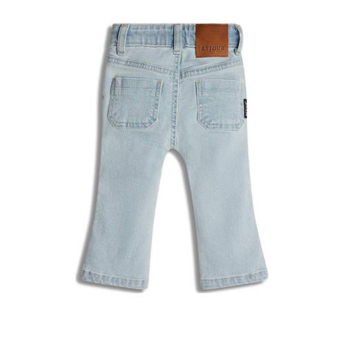 Retour Jeans Retour Mini flared jeans Queeny light blue denim Blauw Meisjes Stretchdenim 104