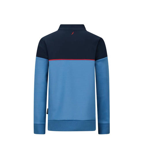 Retour Jeans Retour X Touzani sweater Driver blauw donkerblauw Meerkleurig 158 164