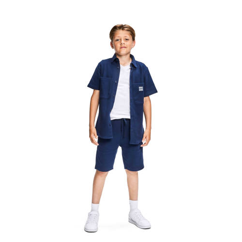 Retour Jeans sweatshort Jones donkerblauw Korte broek Effen 116