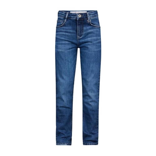 Retour Jeans straight fit jeans James Indigo medium blue denim Blauw Jongens Stretchdenim - 116