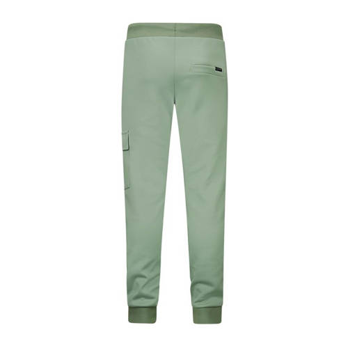 Retour Jeans slim fit joggingbroek Elliot lichtgroen Jongens Polyester 170 176