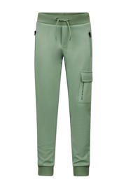 thumbnail: Retour Jeans slim fit joggingbroek Elliot lichtgroen