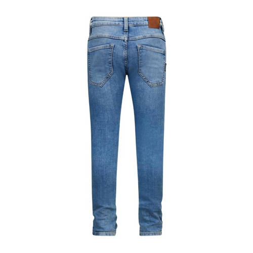 Retour Jeans straight fit jeans Luigi indigo Blauw Jongens Jog denim Effen 116