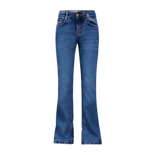 Retour Jeans flared jeans Anouck Blue medium blue denim Blauw Meisjes Stretchdenim - 116