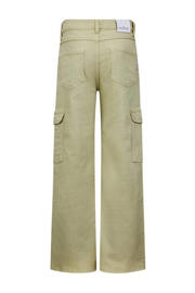 thumbnail: Retour Jeans loose fit cargobroek Torry mosgroen