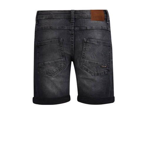 Retour Jeans denim short Reven industrial grey Korte broek Zwart Jongens Stretchdenim 158