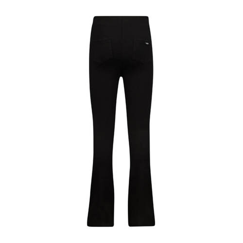 Retour Jeans flared broek Norah zwart Meisjes Stretchkatoen Effen 146 152