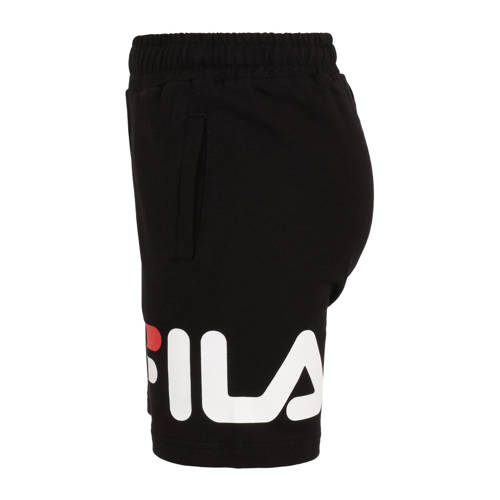 Fila sweatshort met logo zwart Korte broek Jongens Katoen Logo 122 128