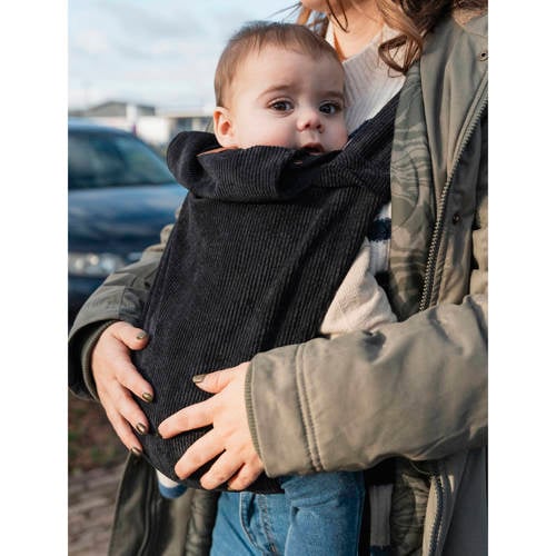 ByKay Draagzak Tiny Click Smoky Black Zwart | Draagzak van