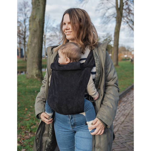 ByKay Draagzak Tiny Click Smoky Black Zwart | Draagzak van