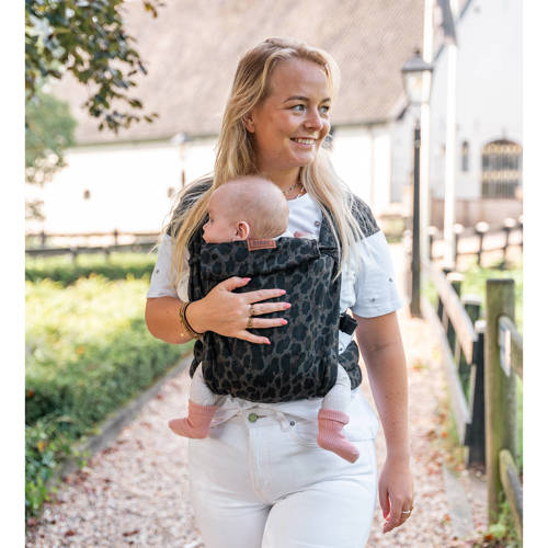 ByKay Draagzak Tiny Click Black Panther Zwart | Draagzak van