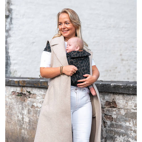 ByKay Draagzak Tiny Click Black Panther Zwart | Draagzak van