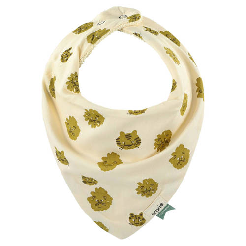 TRIXIE bandana slab set van 3 Lucky Leopard Beige All over print
