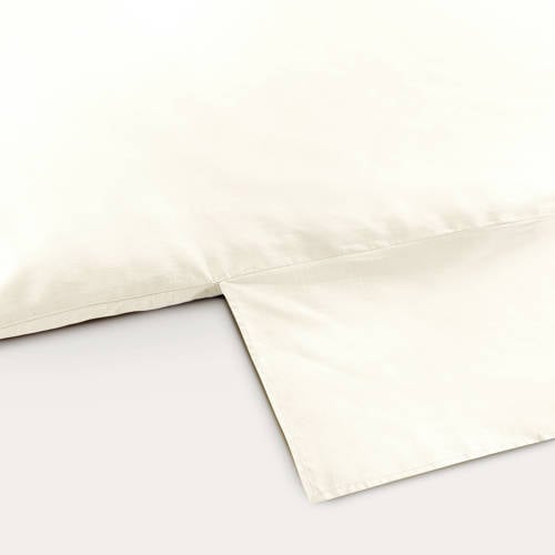 NOUS Kids katoenen dekbedovertrek baby (100x135 cm) Ecru Effen