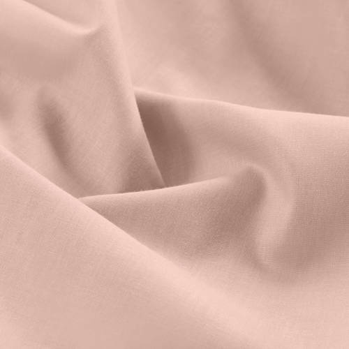 NOUS Kids katoenen dekbedovertrek baby (100x135 cm) Roze Effen