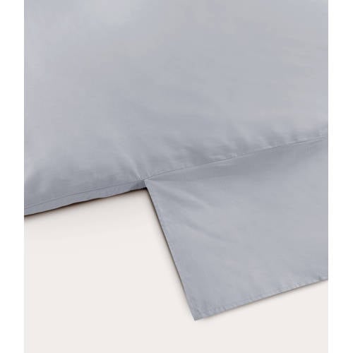 NOUS Kids katoenen dekbedovertrek baby (100x135 cm) Grijs Effen