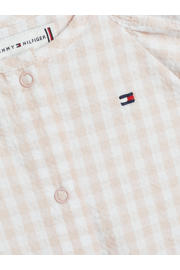 thumbnail: Tommy Hilfiger geruite playsuit beige/wit