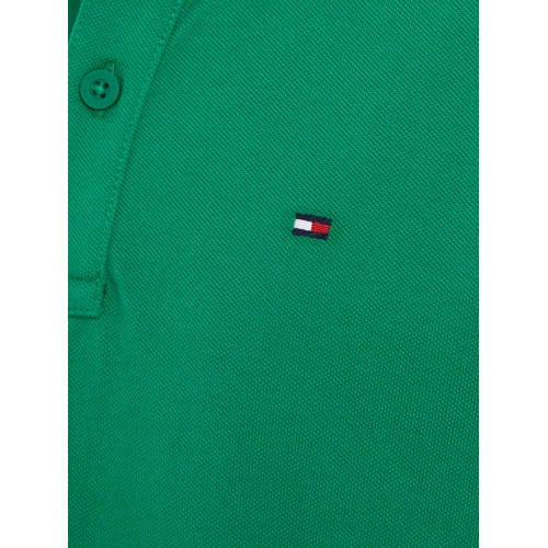 Tommy Hilfiger polo groen Jongens Katoen Polokraag Effen 92