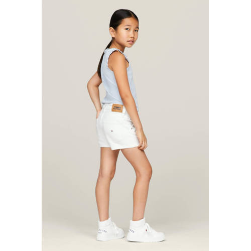 Tommy Hilfiger casual short wit Korte broek Meisjes Katoen Effen 128