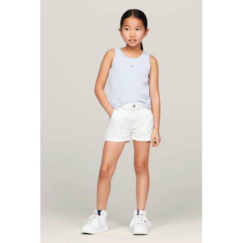 Tommy Hilfiger casual short wit Korte broek Meisjes Katoen Effen 128