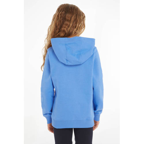 Tommy Hilfiger hoodie lichtblauw Sweater Effen 104