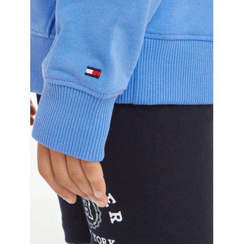 Tommy Hilfiger hoodie lichtblauw Sweater Effen 104