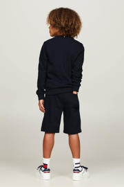 thumbnail: Tommy Hilfiger sweater met logo donkerblauw