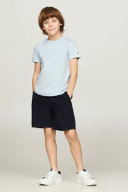 thumbnail: Tommy Hilfiger T-shirt met logo lichtblauw