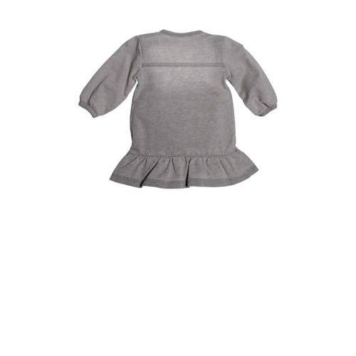BESS baby A-lijn jurk grey denim Grijs Effen 56 | Jurk van