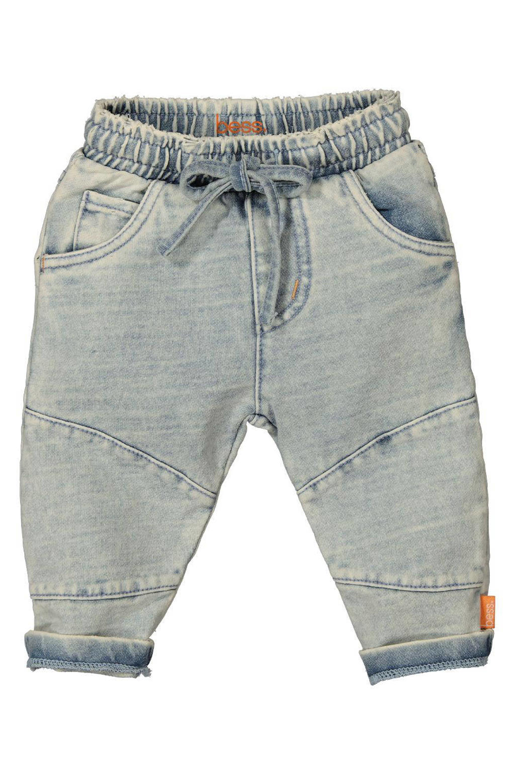 BESS baby regular fit jeans light wash