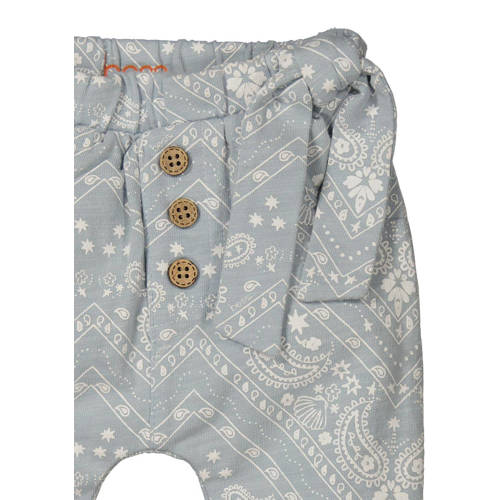 BESS baby broek met all over print blauw Meisjes Katoen All over print 56