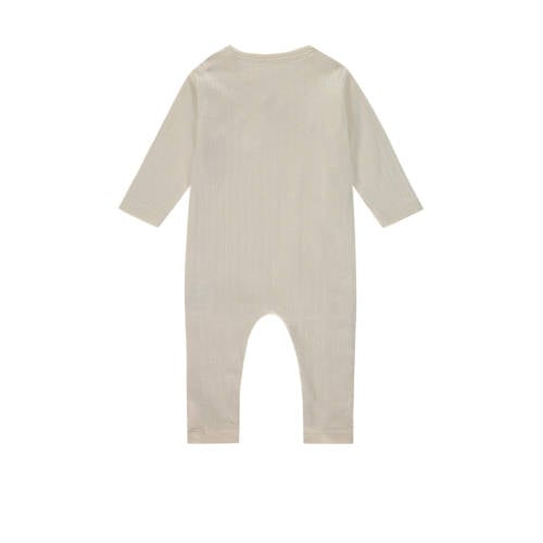 A Tiny Story baby boxpak ecru Jongens Meisjes Stretchkatoen Ronde hals 50